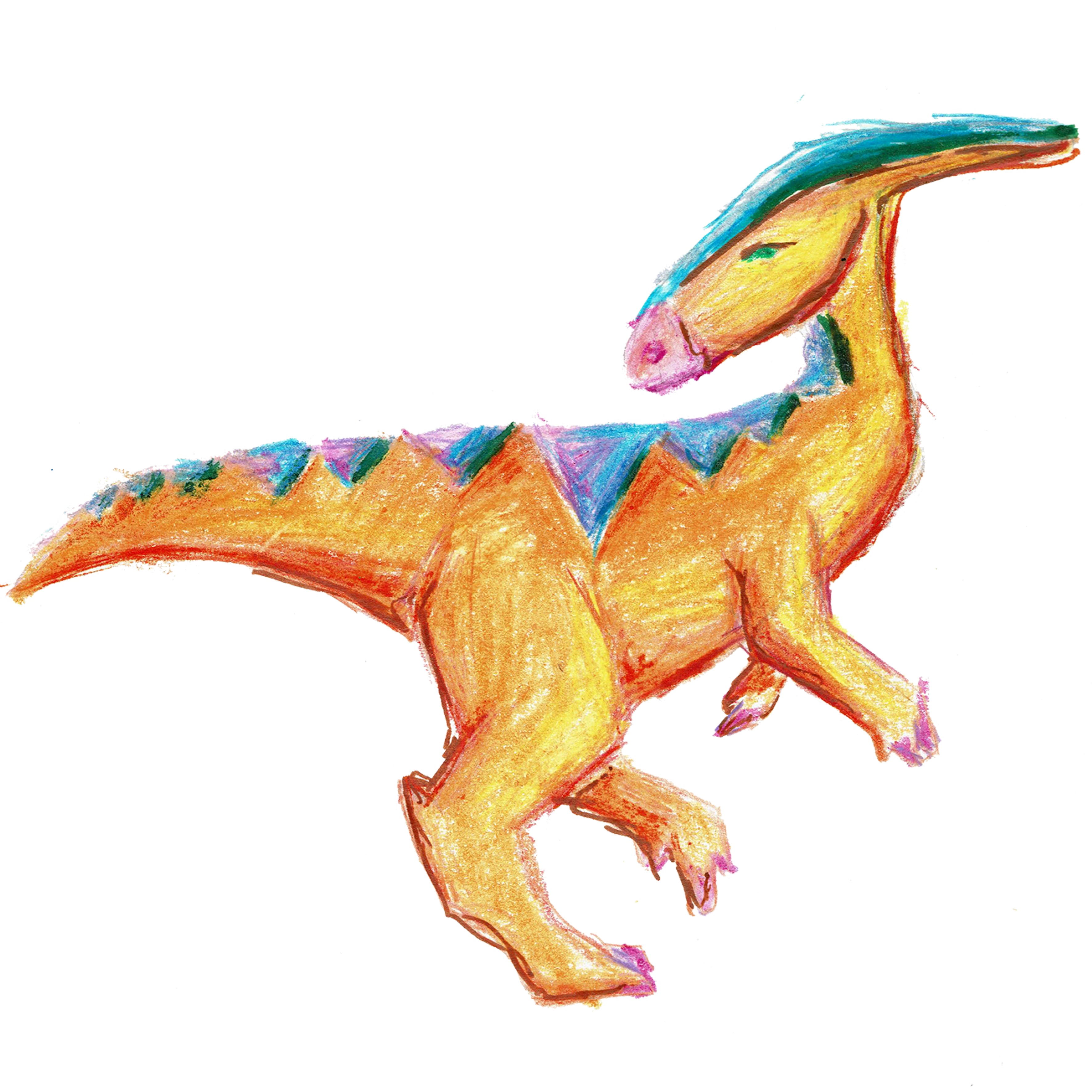 parasaurolophus